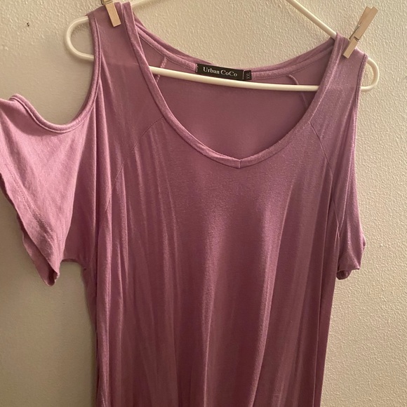 Mauve short sleeve top - Picture 4 of 4